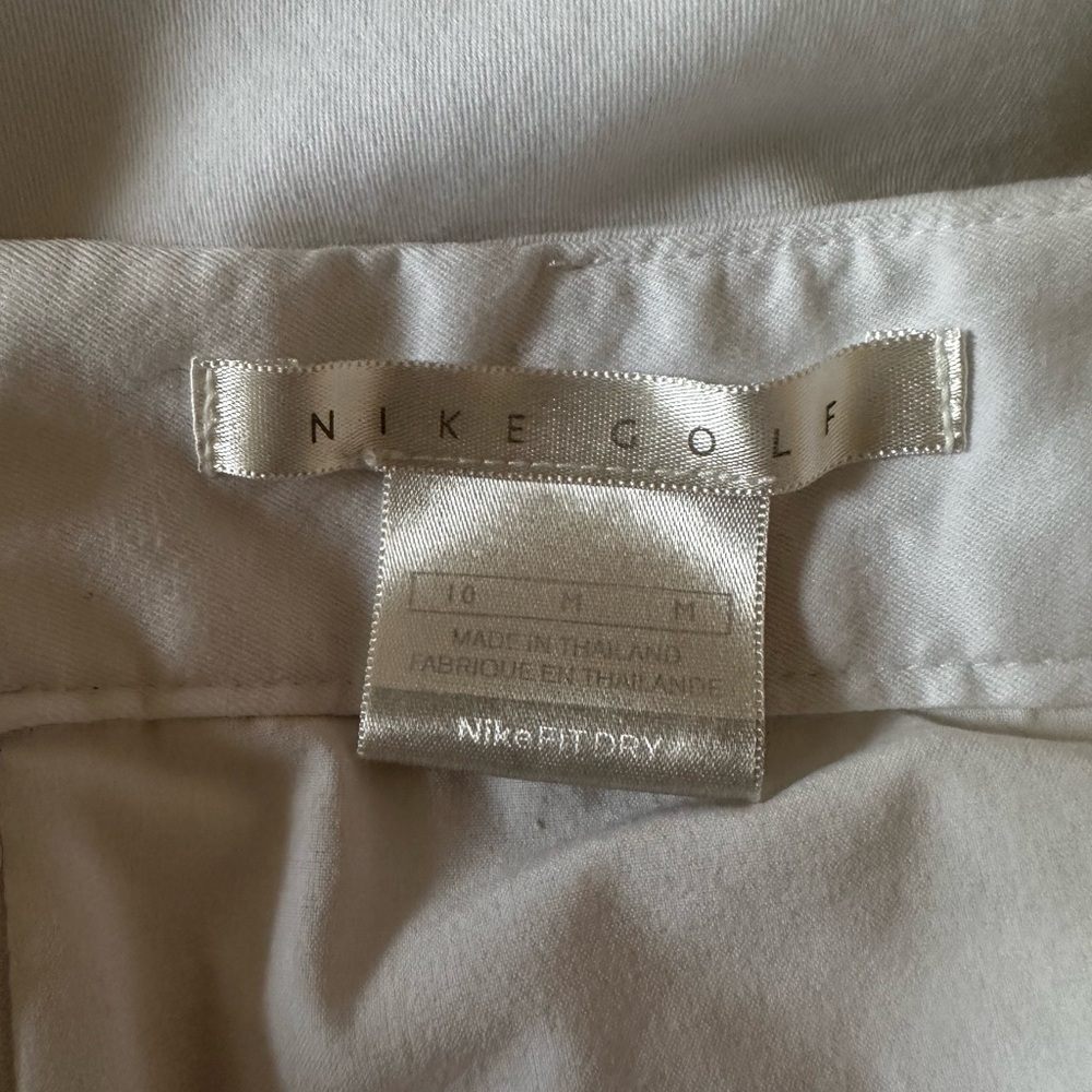Nike White Women's Golf Skirt - Clean A-Line - Picture 3 of 4